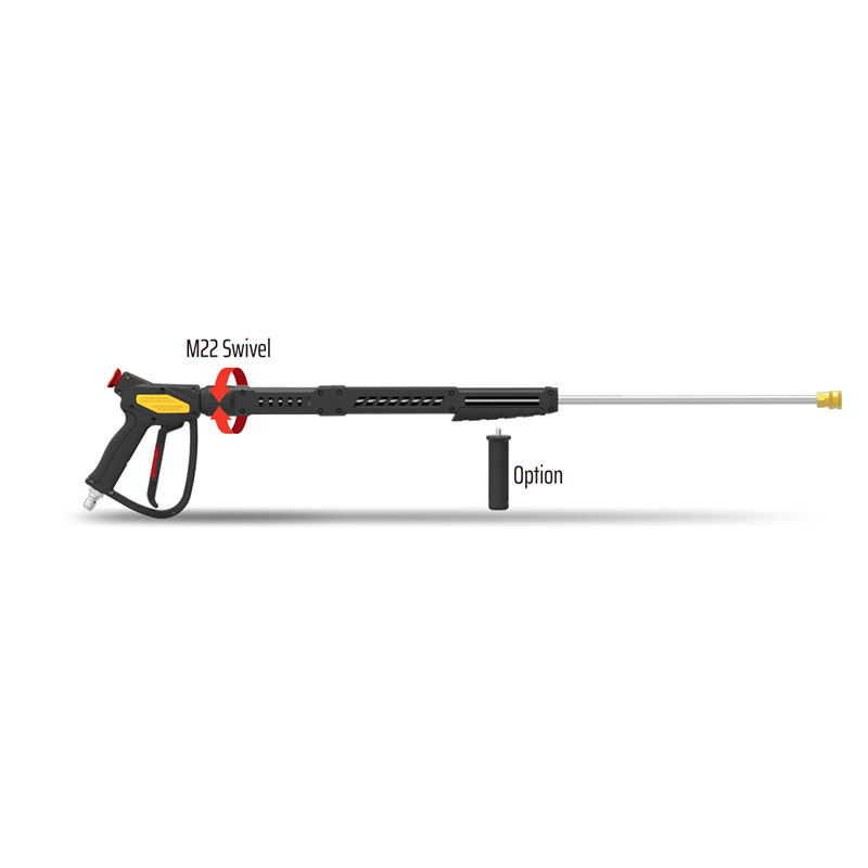 5000psi Stainless Steel Pressure Gun And Swivel Wand Kit